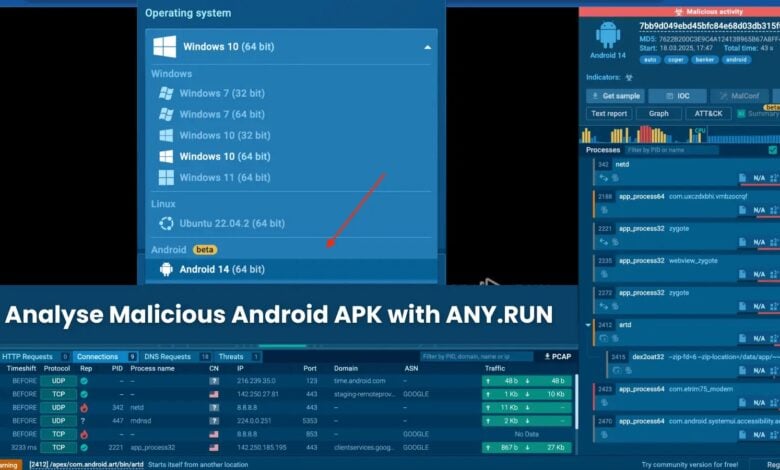 ANY.RUN Now Let SOC/DFIR Team Analse Android APK Malware With Sandbox