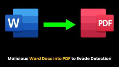 Attackers Embedding Malicious Word file into a PDF to Evade Detections