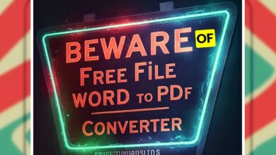 Beware of Free File Word To PDF Converter That Delivers Malware