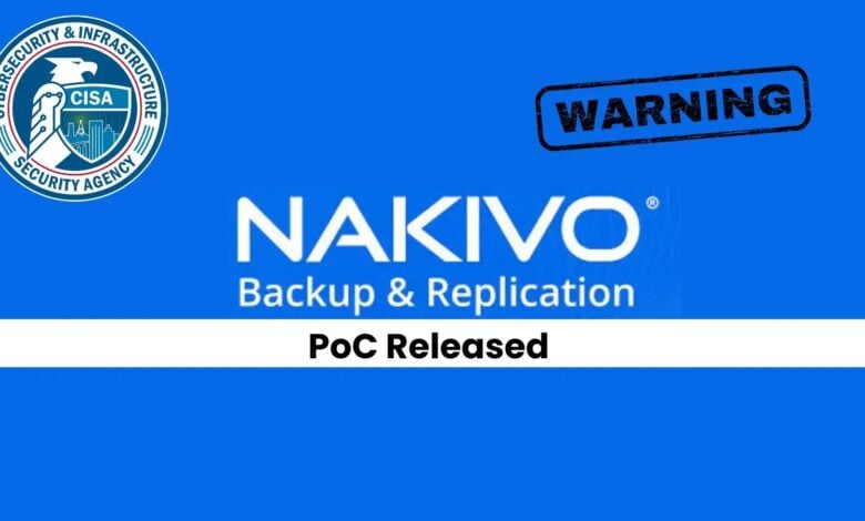 CISA Warns of NAKIVO Backup Flaw Exploited in Attacks with PoC Released