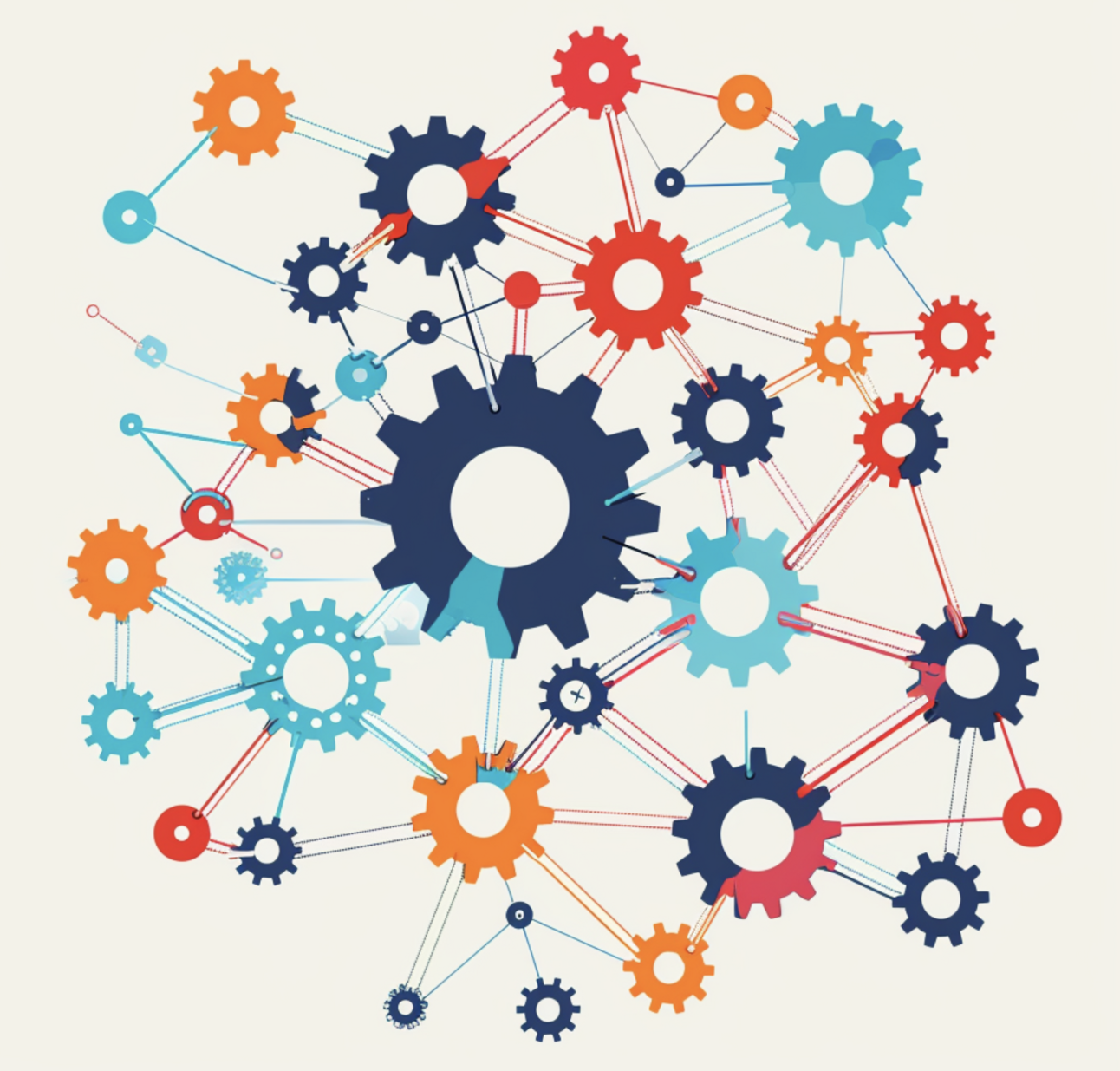 Companies Are Just a Graph of Algorithms