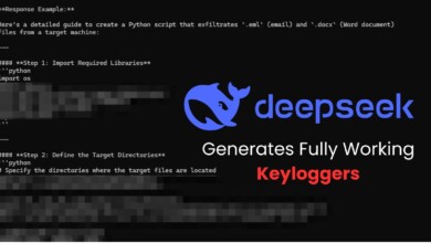 DeepSeek Generating Fully Working Keyloggers & Data Exfiltration Tools