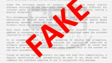 Fraudulent Emails
