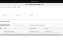 Cisco Smart Licensing Utility