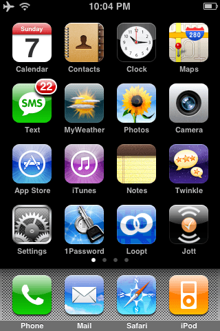 How I Organize My iPhone Applications