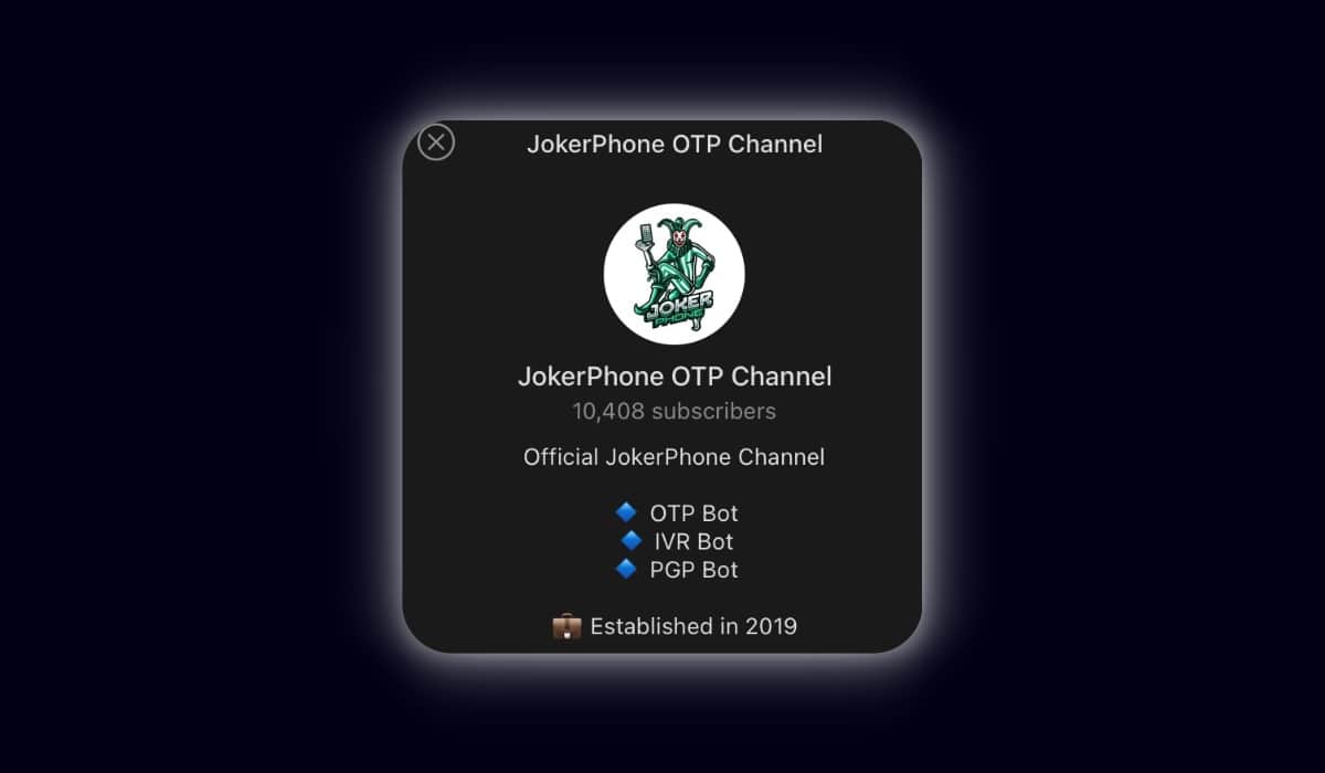 JokerOTP Dismantled After 28,000 Phishing Attacks, 2 Arrested