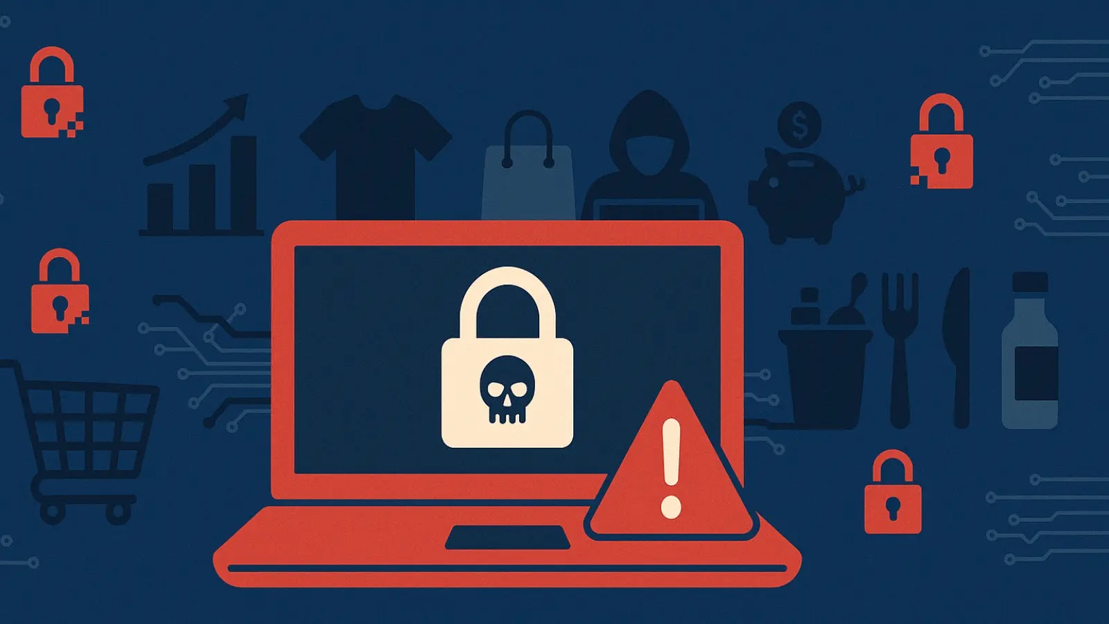 Ransomware Attacks Surge 126%, Targeting Consumer Goods and Services Sector