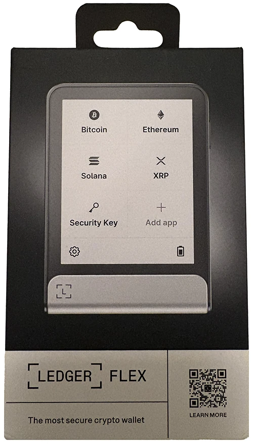 Product showcase: Ledger Flex secure crypto wallet