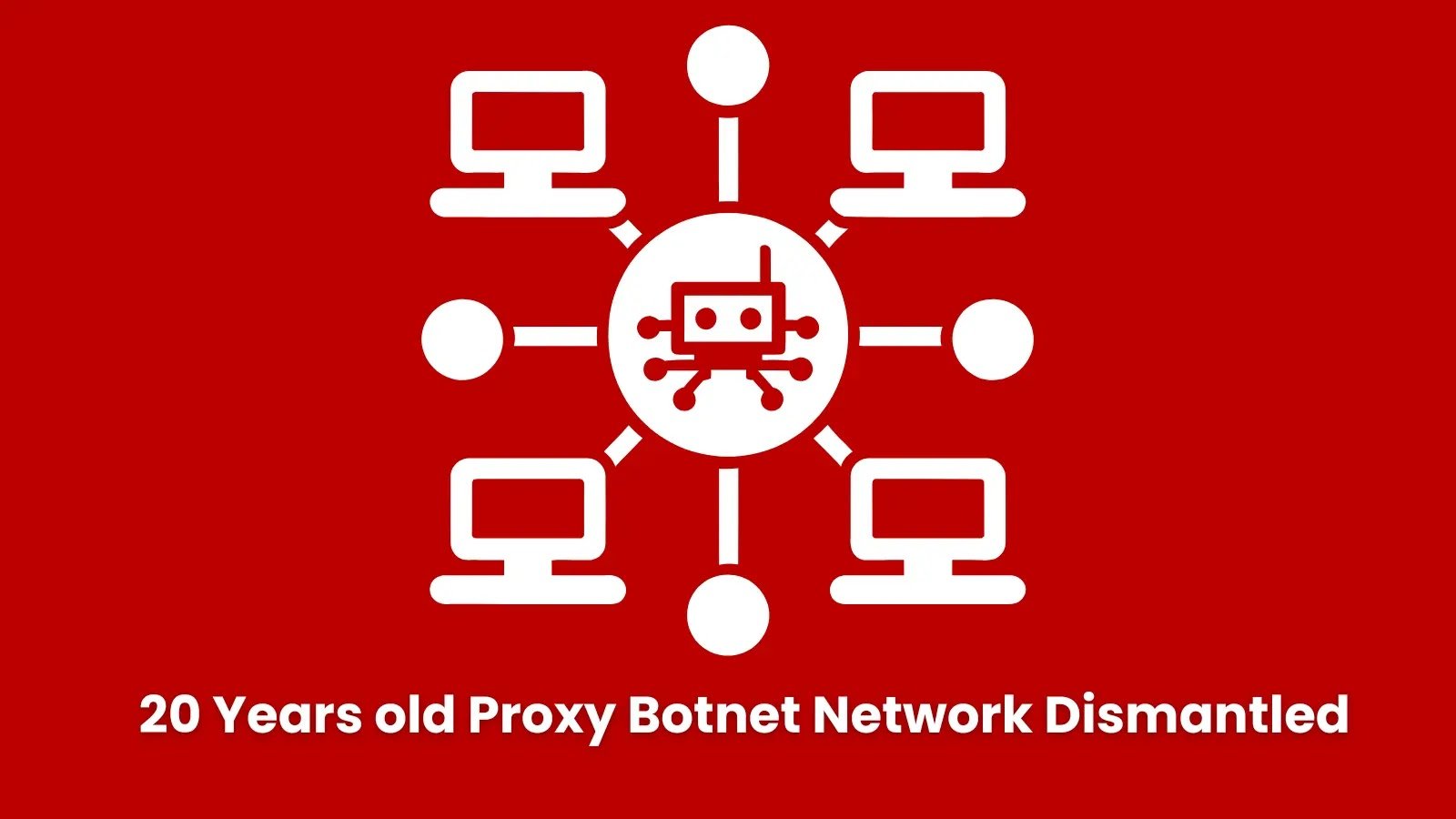 20 Years old Proxy Botnet Network Dismantled That Exploits 1000 Unique Unpatched Devices Weekly