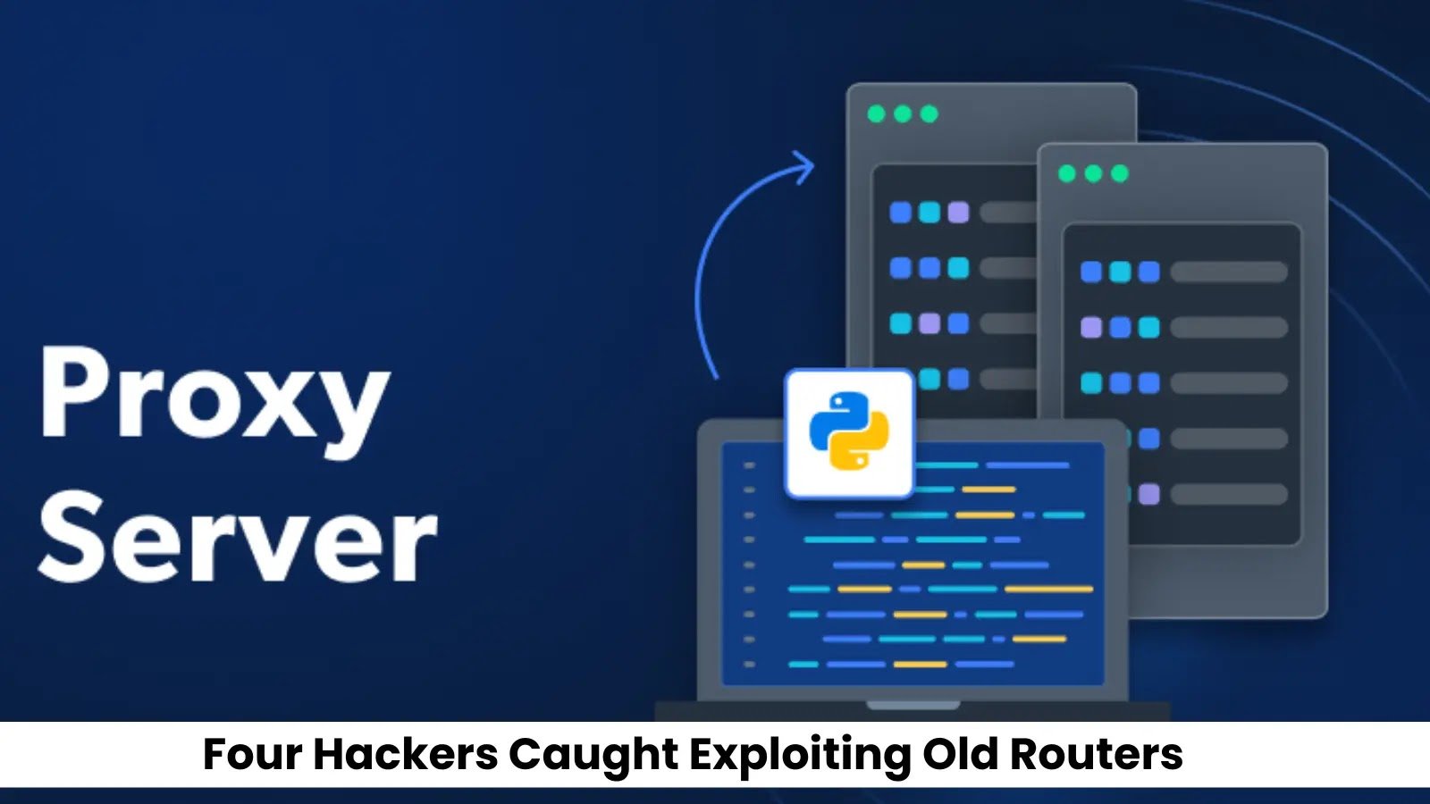 Four Hackers Caught Exploiting Old Routers as Proxy Servers