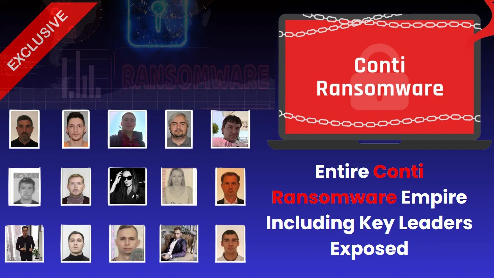 Exclusive! Entire Conti Ransomware Gang Including Key Leaders With Photo & Infrastructure Exposed