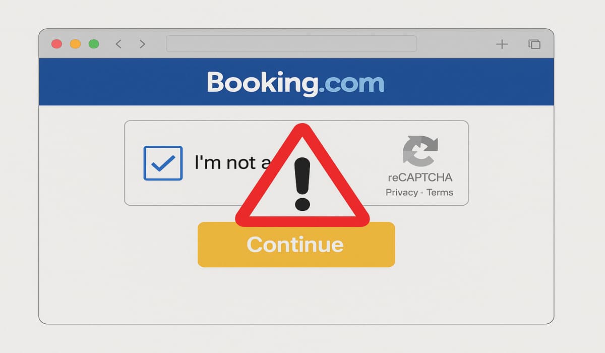ClickFix Email Scam Alert: Fake Booking.com Emails Deliver Malware