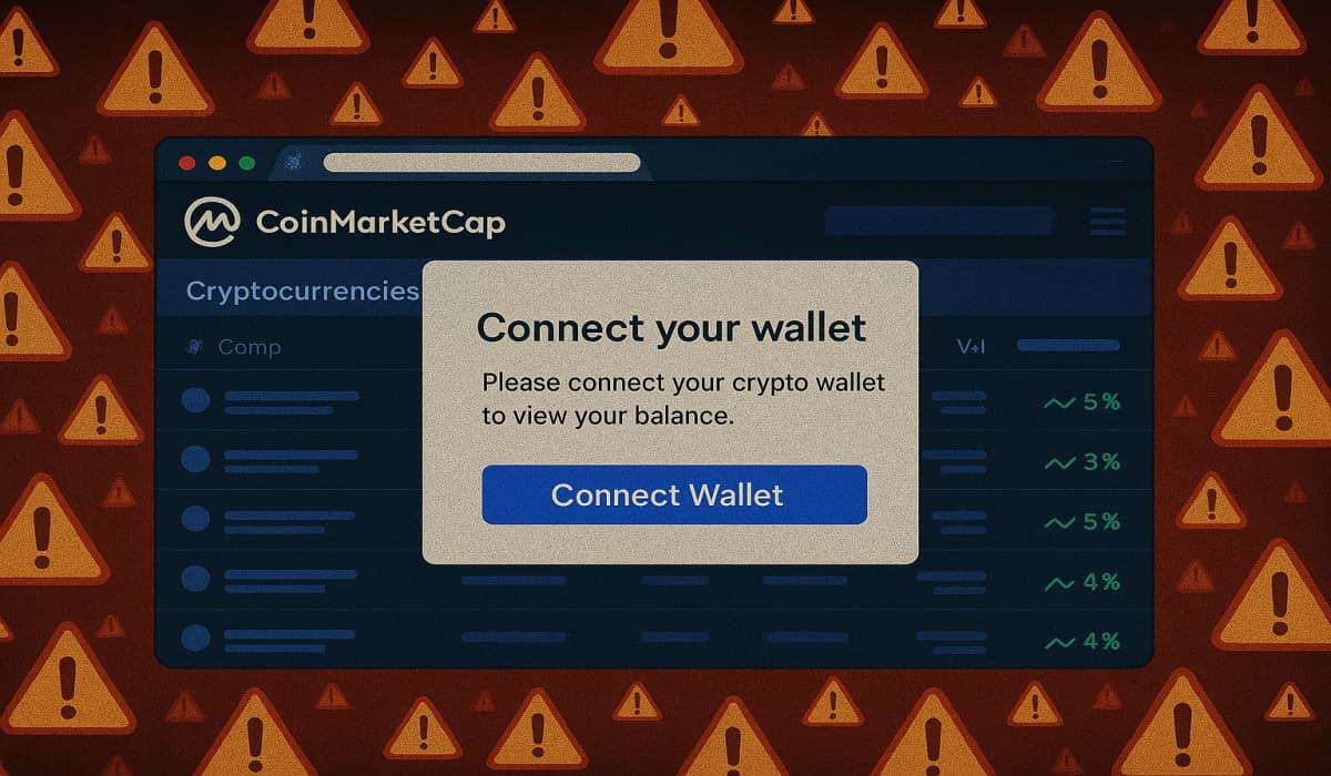 Scammers Use Inferno Drainer to Steal $43K from CoinMarketCap Users