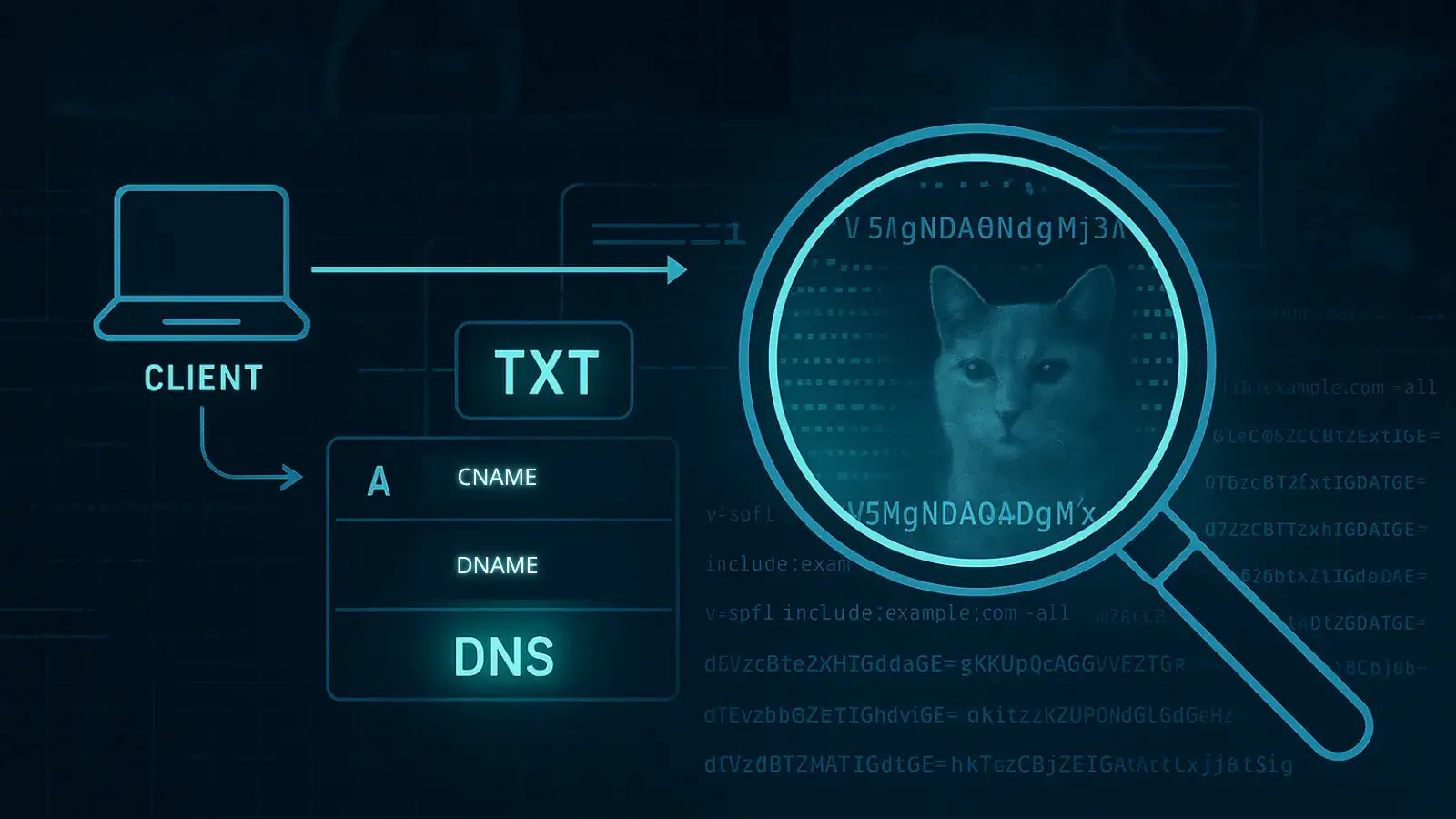Uncovering the Technique of Hiding Images in DNS TXT Entries