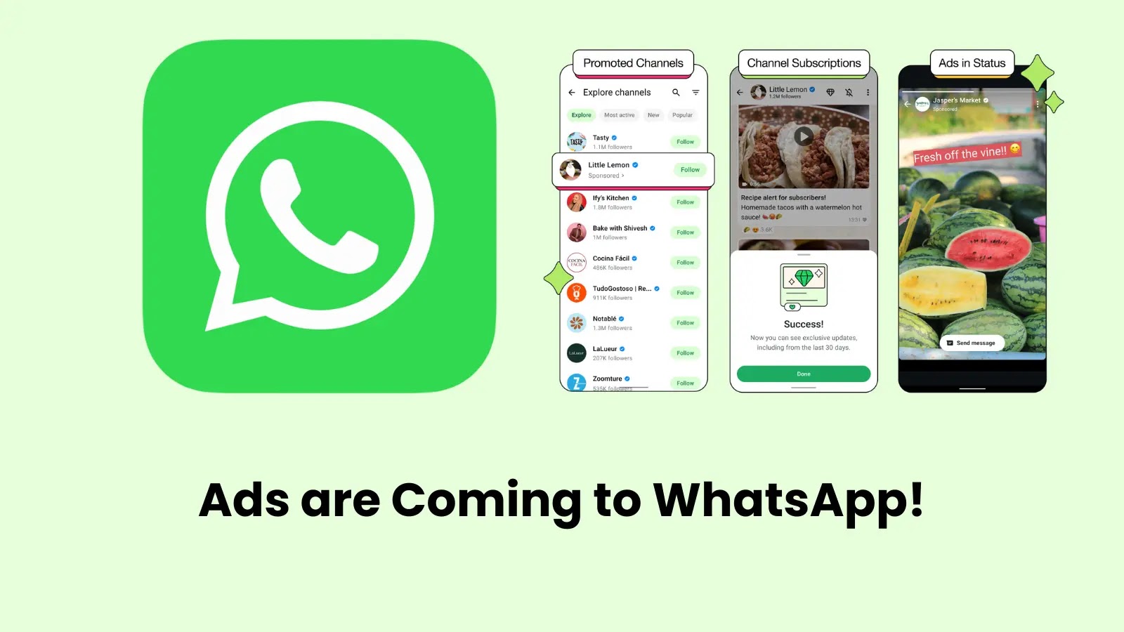 WhatsApp to Show Ads for Users in Status & Updates Tab