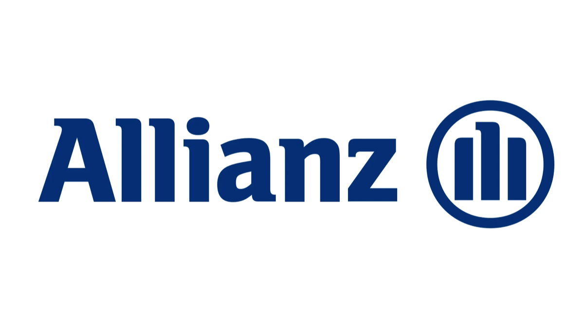 The brand name "Allianz" written in blue against a white background