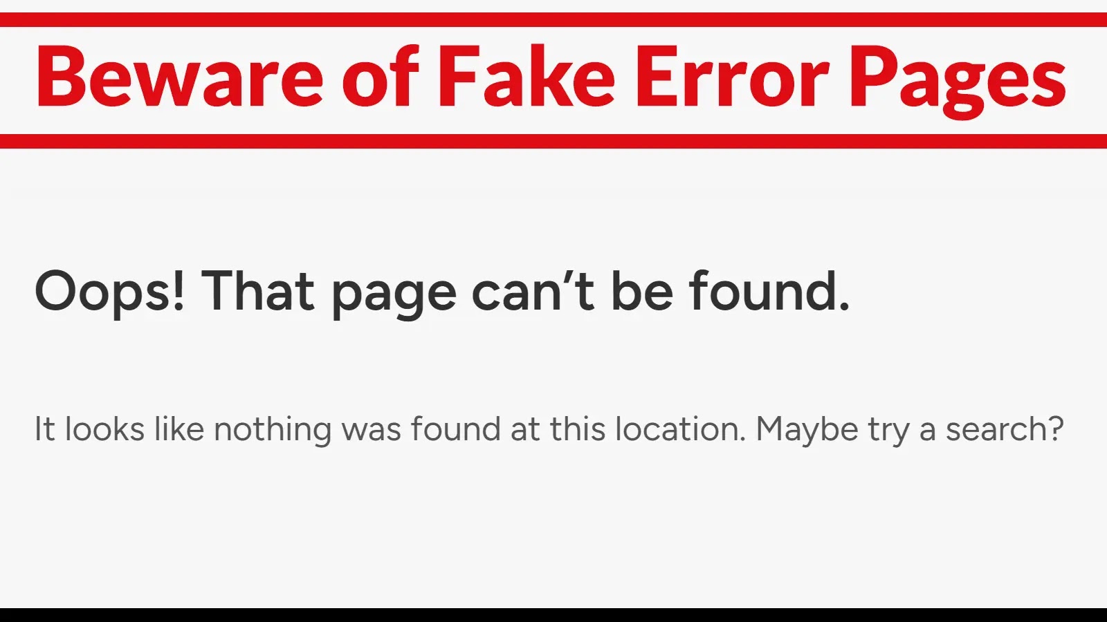 Beware of Fake Error Pages That Linux and Windows Systems With Platform-Specific Malware