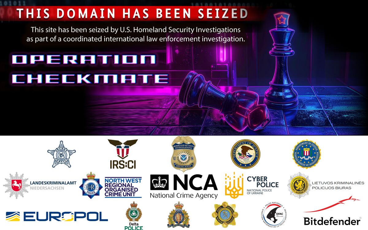 Operation Checkmate: Dark Web Domains of BlackSuit Ransomware Seized