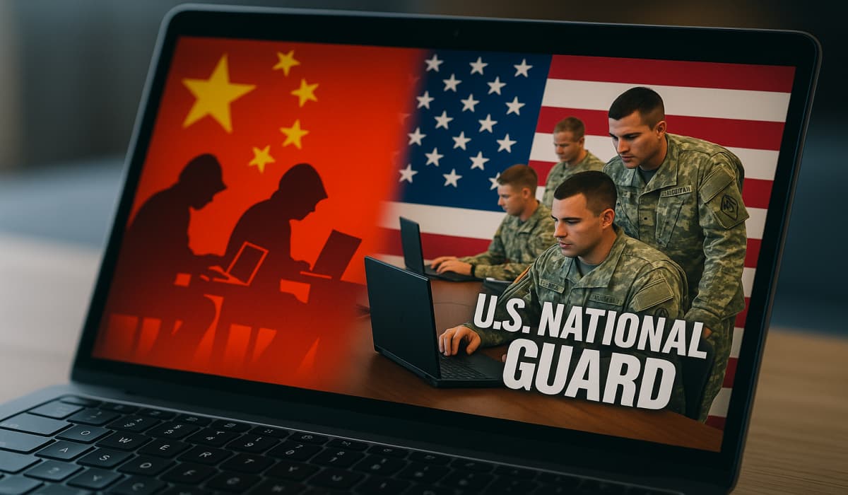 Chinese Salt Typhoon Infiltrated US National Guard Network for Months