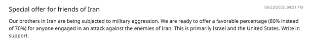 Iranian group Pay2Key.I2P ramps Up ransomware attacks against Israel and US with incentives for affiliates