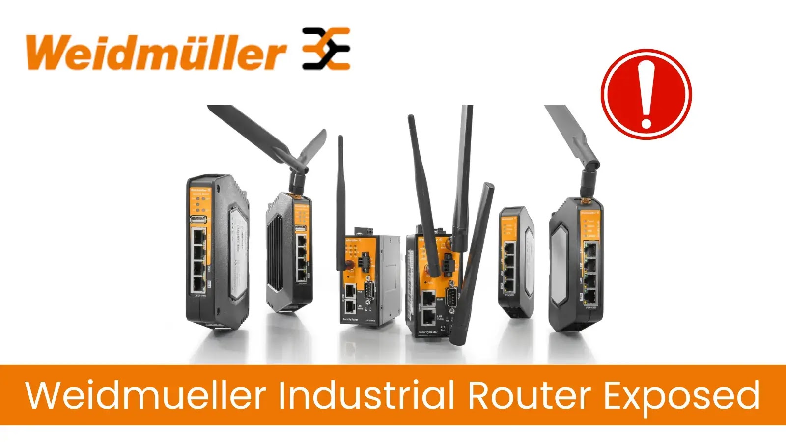 Weidmueller Industrial Routers Exposed to Remote Code Execution Flaws