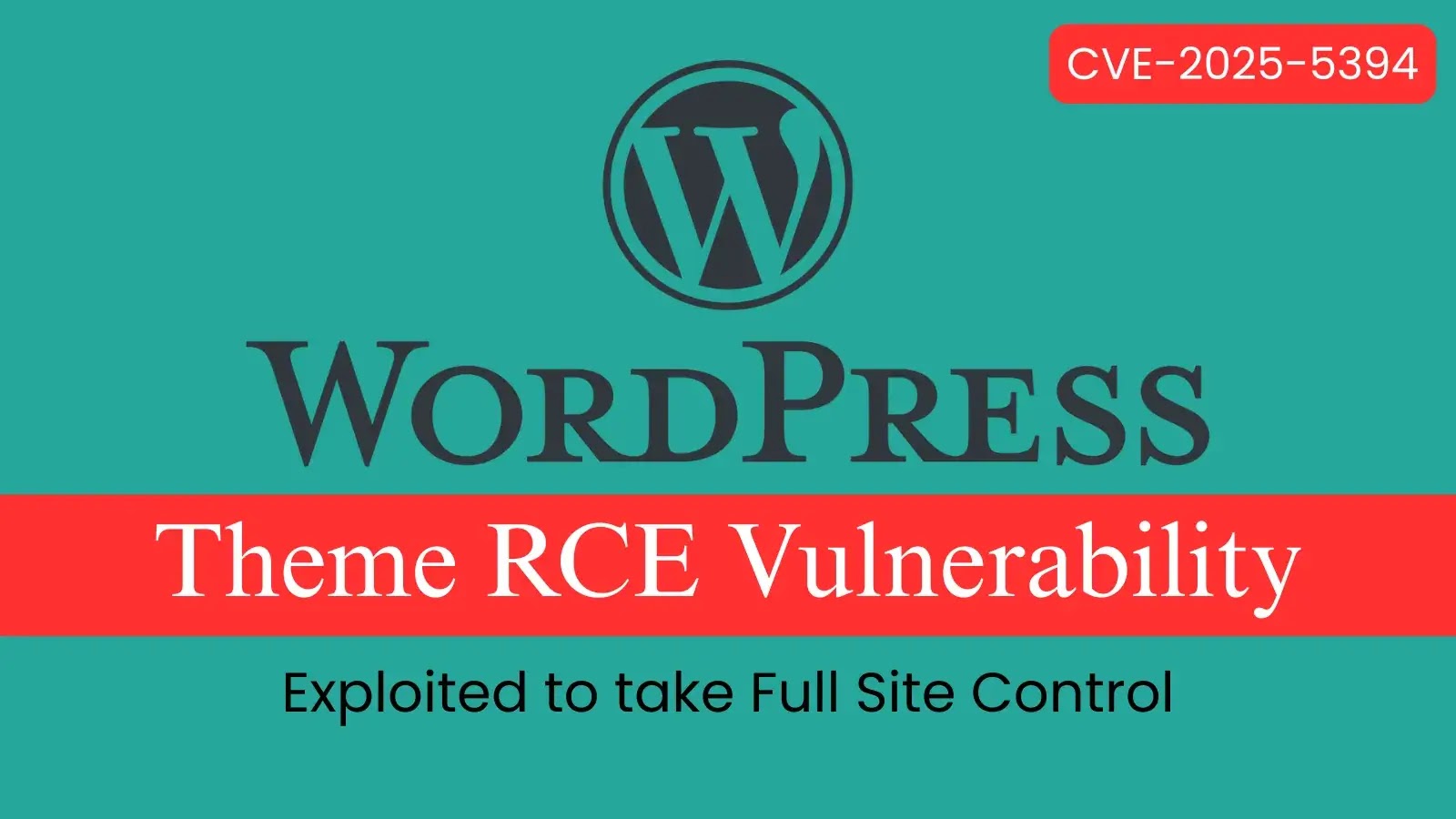 WordPress Theme Security Vulnerability Enables to Execute Arbitrary Code Remotely