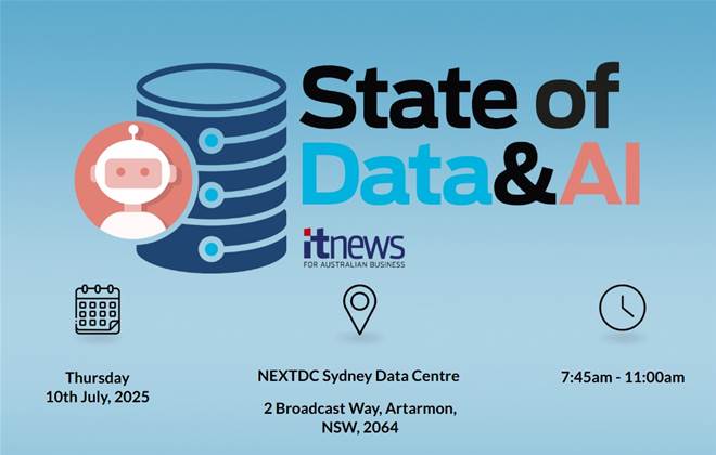 iTnews to launch the 2025 State of Data and AI report at NEXTDC