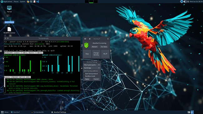 ParrotOS 6.4 lands with key tool updates and kernel upgrade
