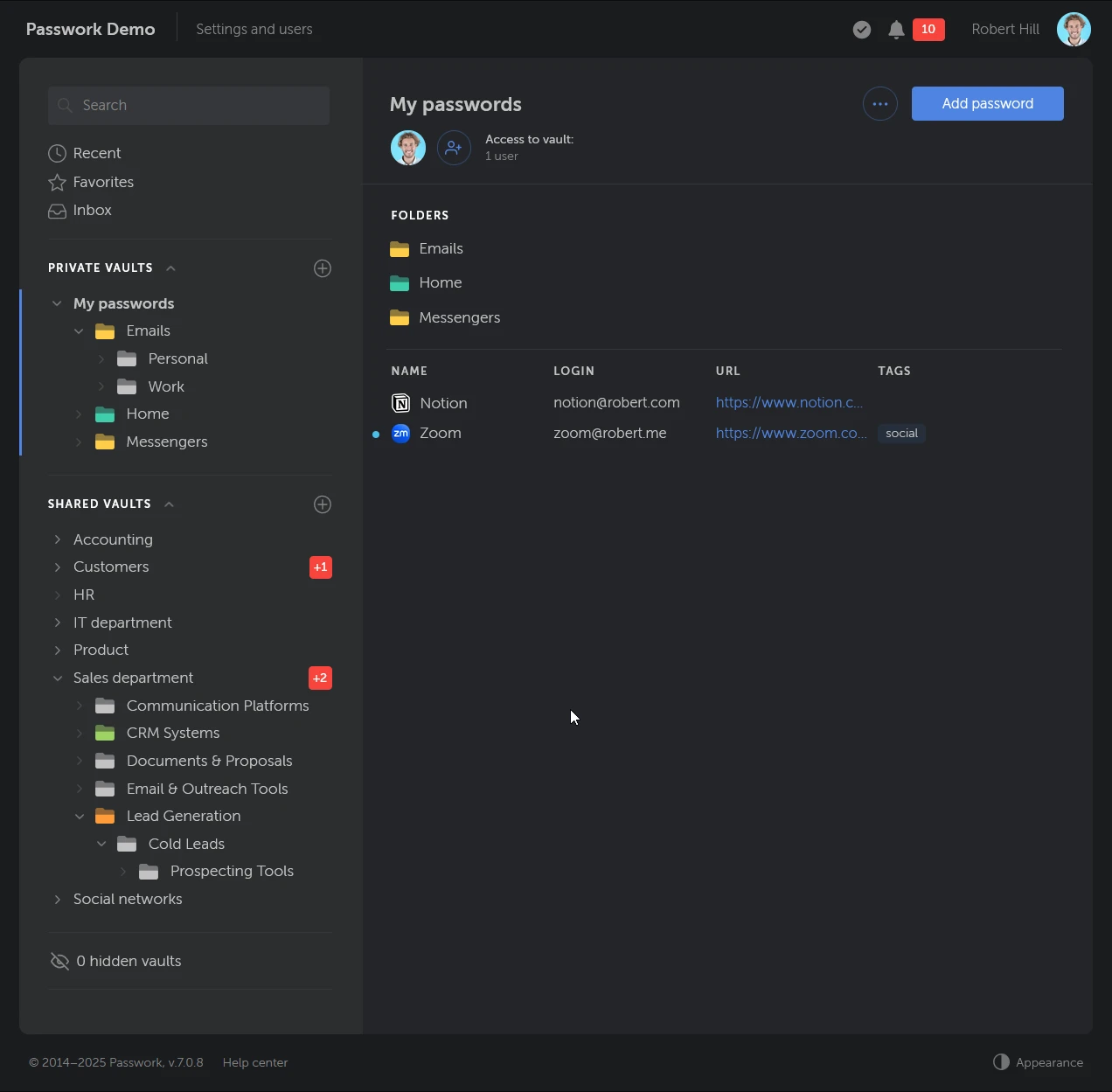 Review: Passwork 7.0, self-hosted password manager for business
