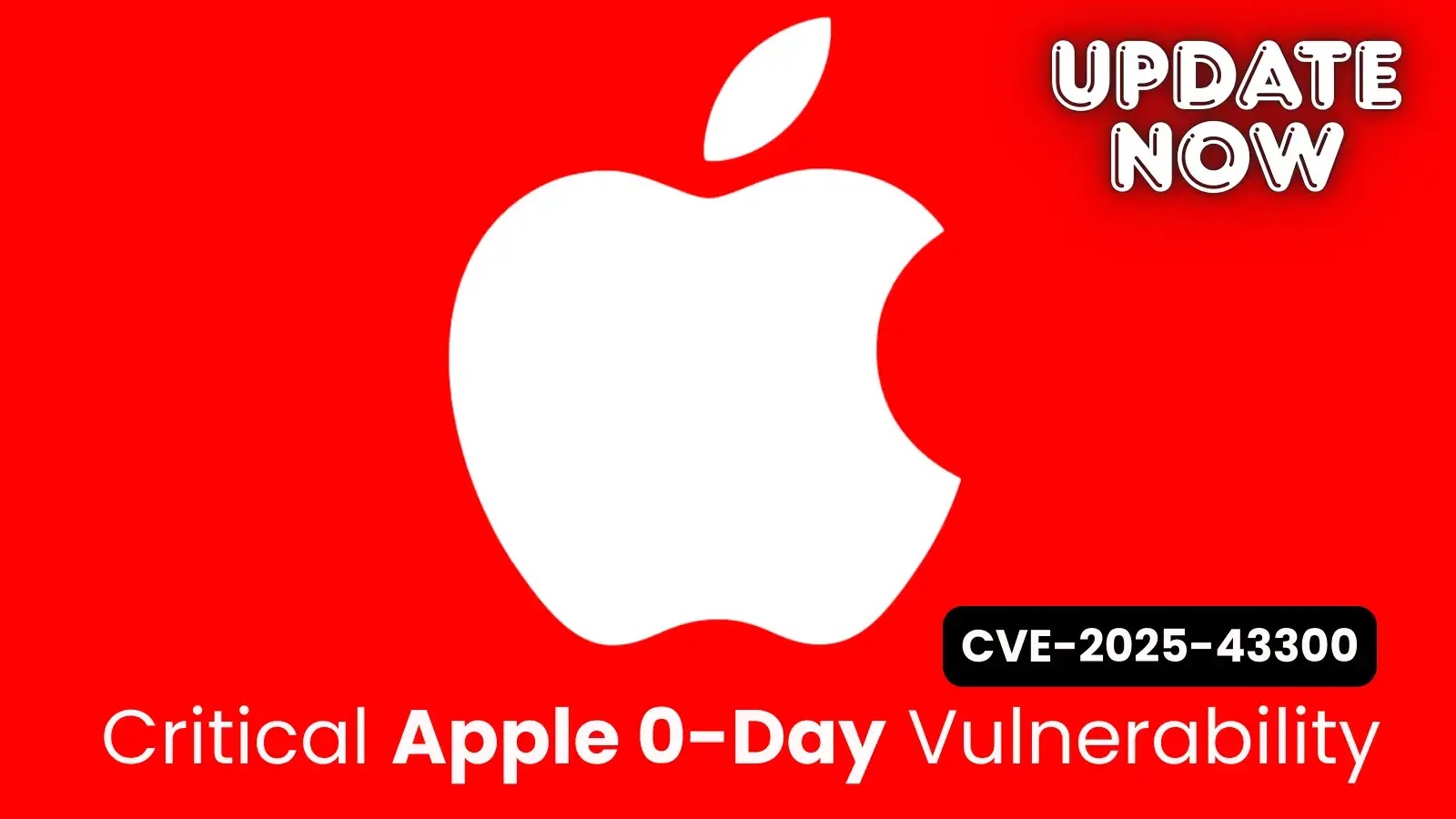 Apple Confirms Critical 0-Day Under Active Attack – Immediate Update Urged Apple Confirms Critical 0-Day Under Active Attack – Immediate Update Urged