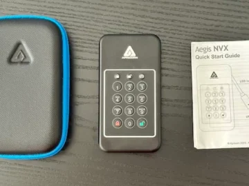 Product showcase: Apricorn Aegis NVX, a high-security, portable SSD