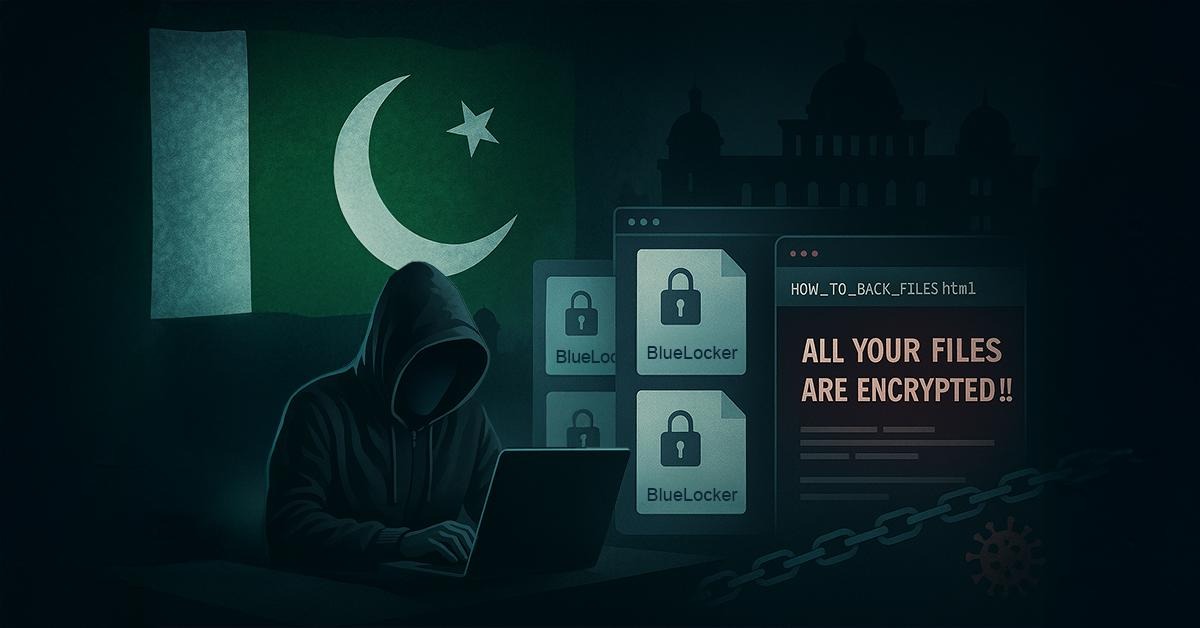 ‘Blue Locker’ Ransomware Targeting Oil & Gas Sector in Pakistan 'Blue Locker' Ransomware Targeting Oil & Gas Sector in Pakistan