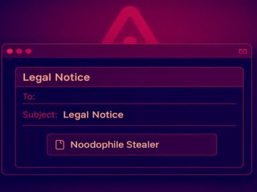 Phishing Scam with Fake Copyright Notices Drops Noodlophile Stealer
