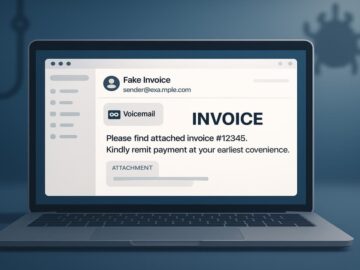 Fake Voicemail Emails Installs UpCrypter Malware on Windows