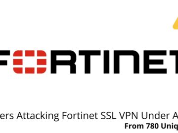 Fortinet SSL VPN Targeted by Hackers from 780 Unique IP Addresses