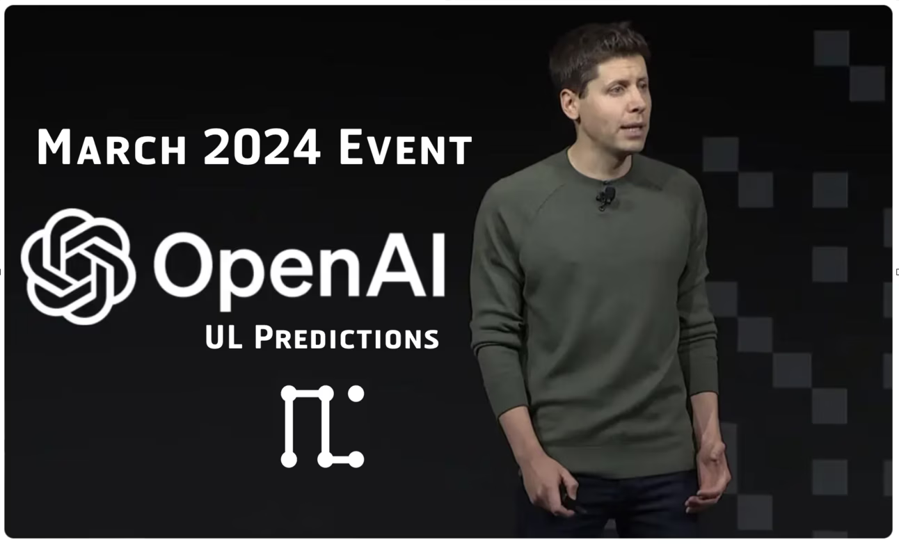 My OpenAI Event Predictions (May 2024) My OpenAI Event Predictions (May 2024)