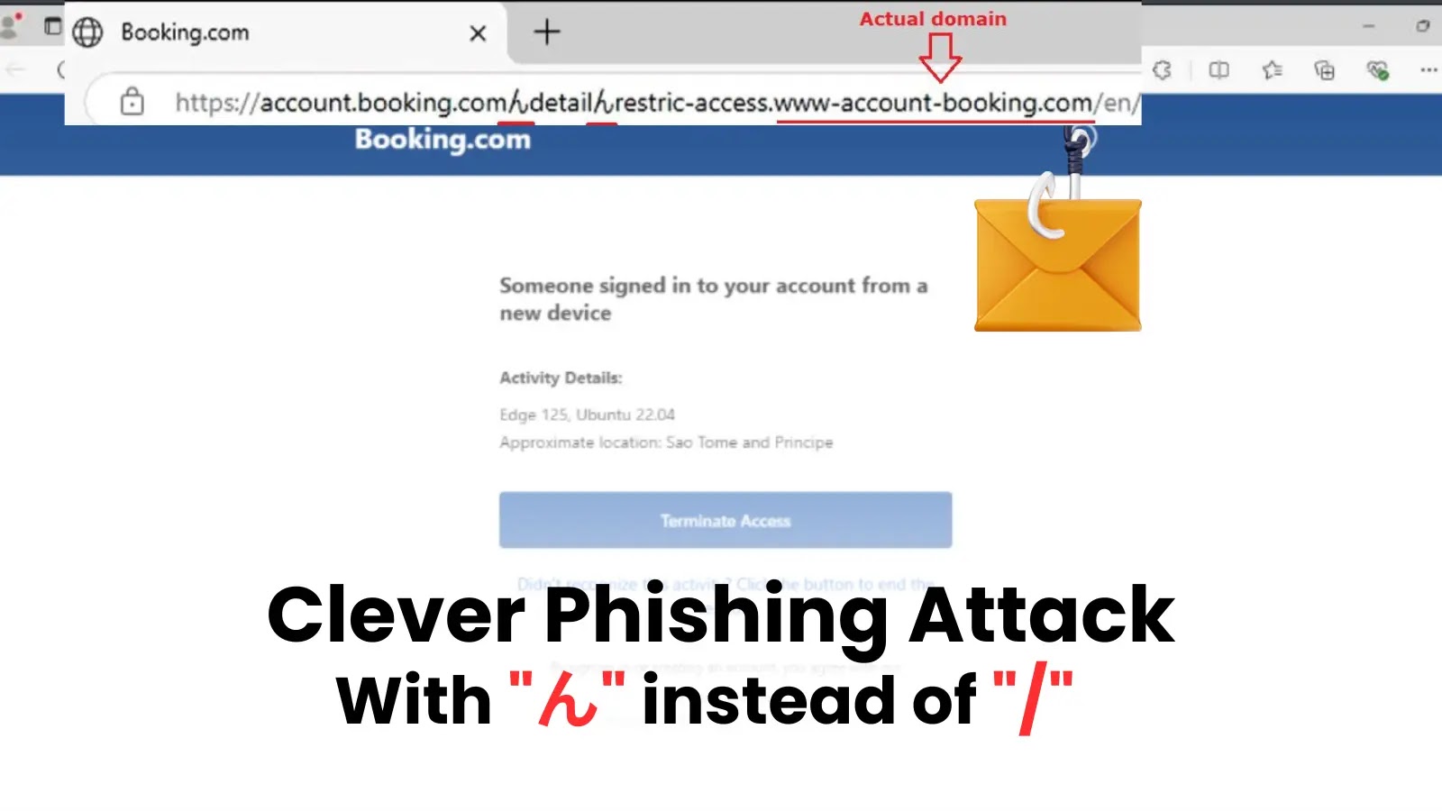 New Clever Phishing Attack Uses Japanese Character “ん” to Mimic Forward Slash New Clever Phishing Attack Uses Japanese Character "ん" to Mimic Forward Slash