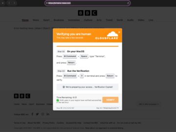New ClickFix Attack Uses Fake BBC News Page and Fraudulent Cloudflare Verification to Trick Users