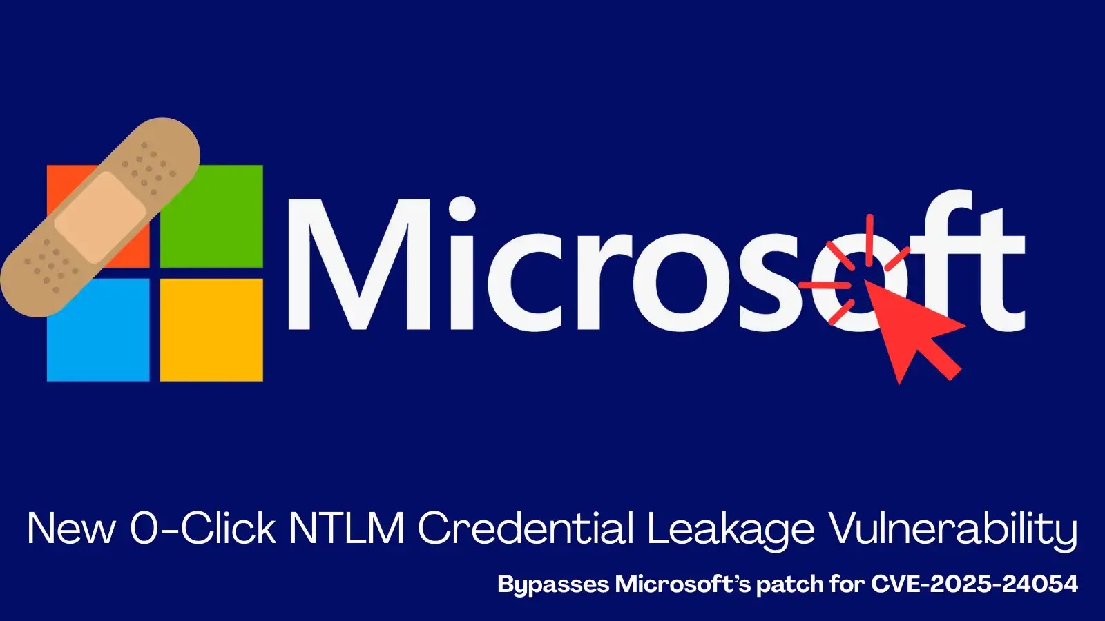 New Zero-Click NTLM Credential Leak Exploit Bypasses Microsoft Patch for CVE-2025-24054 New Zero-Click NTLM Credential Leak Exploit Bypasses Microsoft Patch for CVE-2025-24054