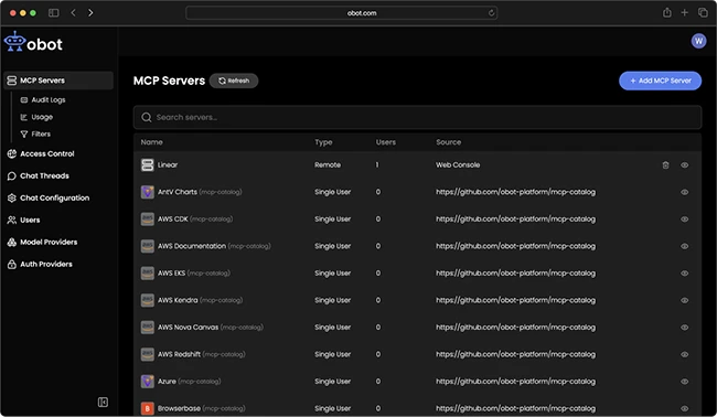 Obot MCP Gateway: Open-source platform to securely manage the adoption of MCP servers Obot MCP Gateway: Open-source platform to securely manage the adoption of MCP servers