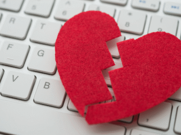 heart broken in romance scam