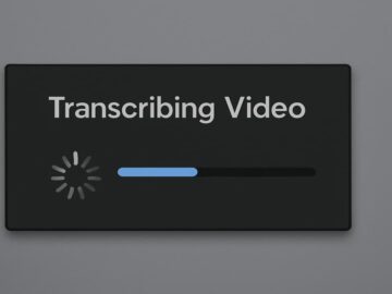 Tips for Transcribing Video with Technical Jargon
