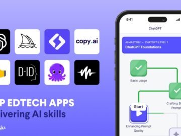 Top EdTech Apps Delivering AI Skills