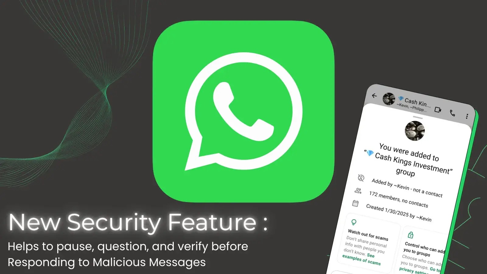 WhatsApp Adds Security Feature to Help Users Spot and Avoid Malicious Messages