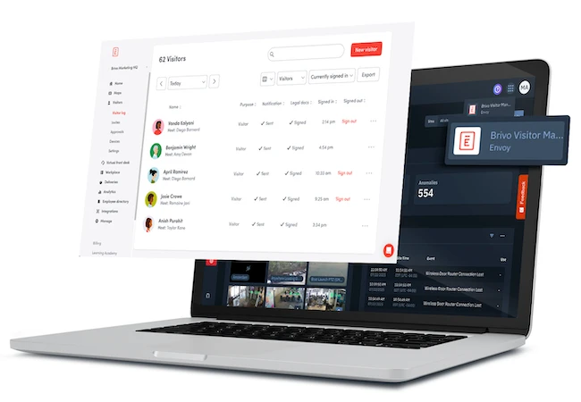 Brivo Visitor Management, powered by Envoy, boosts front-desk security Brivo Visitor Management, powered by Envoy, boosts front-desk security
