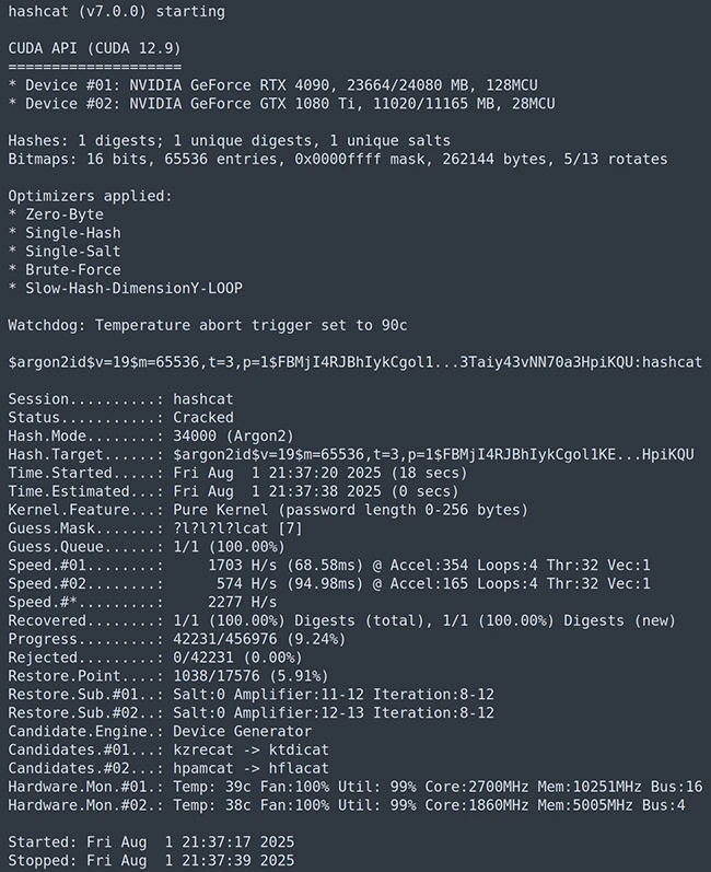 Open-source password recovery utility Hashcat 7.0.0 released