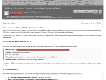 Noodlophile infostealer is hiding behind fake copyright and PI infringement notices