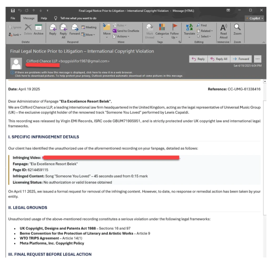 Noodlophile infostealer is hiding behind fake copyright and PI infringement notices Noodlophile infostealer is hiding behind fake copyright and PI infringement notices