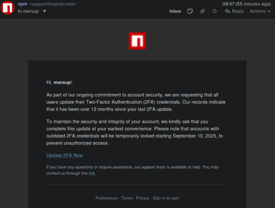 18 Popular Code Packages Hacked, Rigged to Steal Crypto – Krebs on Security 18 Popular Code Packages Hacked, Rigged to Steal Crypto – Krebs on Security